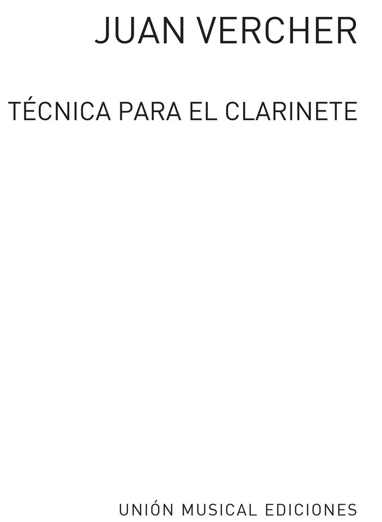 Tecnica Para El Clarinete